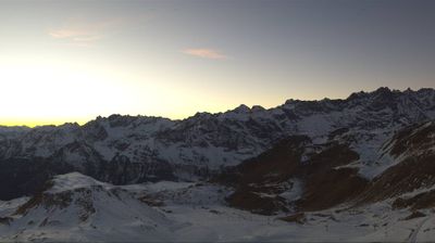 immagine della webcam nei dintorni di Staffal: webcam Valtournenche Colle Superiore