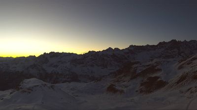 immagine della webcam nei dintorni di Macugnaga: webcam Valtournenche Colle Superiore