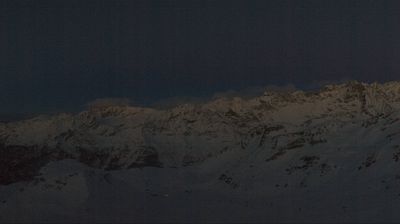 immagine della webcam nei dintorni di Saint Barthelemy: webcam Valtournenche Colle Superiore