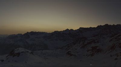 immagine della webcam nei dintorni di Cervinia Plan Maison: webcam Valtournenche Colle Superiore