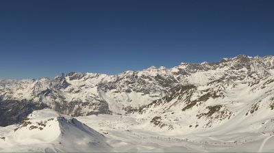 immagine della webcam nei dintorni di Gressoney-la-Trinitè: webcam Valtournenche Colle Superiore
