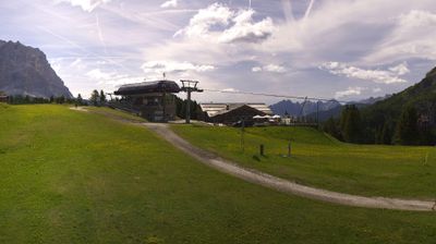 immagine della webcam nei dintorni di Cortina d'Ampezzo: webcam Pescul