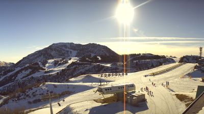 immagine della webcam nei dintorni di Chiusaforte: webcam Monte Zoncolan