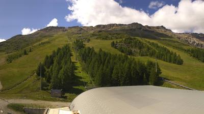 immagine della webcam nei dintorni di Ghiacciaio Presena: webcam Santa Caterina Valfurva