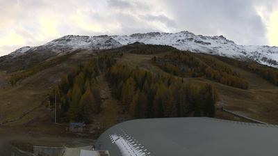 immagine della webcam nei dintorni di Ghiacciaio Presena: webcam Santa Caterina Valfurva