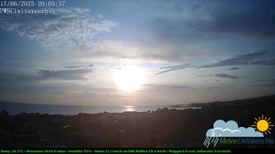 Preview delle webcam di Civitavecchia