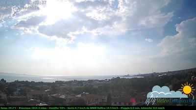 immagine della webcam nei dintorni di Allumiere: webcam Civitavecchia