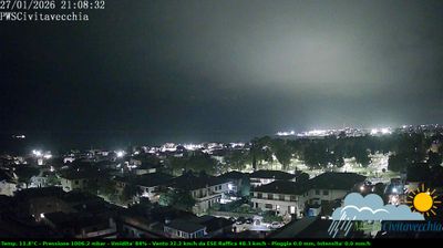 immagine della webcam nei dintorni di Marina di Cerveteri: webcam Civitavecchia