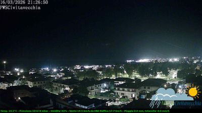 immagine della webcam nei dintorni di Marina di Cerveteri: webcam Civitavecchia
