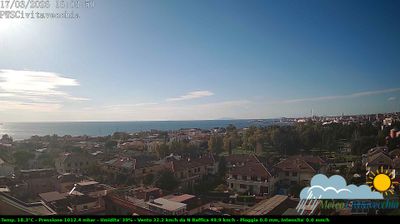 immagine della webcam nei dintorni di Santa Severa: webcam Civitavecchia