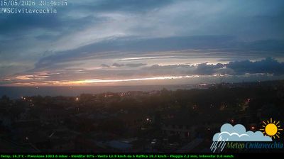 immagine della webcam nei dintorni di Ladispoli: webcam Civitavecchia