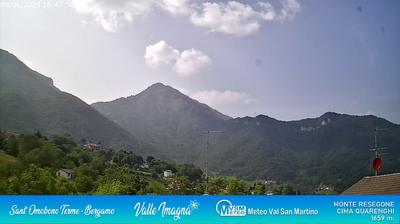 immagine della webcam nei dintorni di Almenno San Bartolomeo: webcam Valsecca