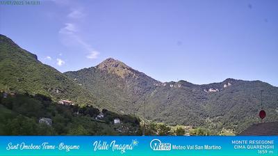 immagine della webcam nei dintorni di San Giovanni Bianco: webcam Valsecca