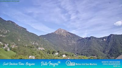 immagine della webcam nei dintorni di San Giovanni Bianco: webcam Valsecca