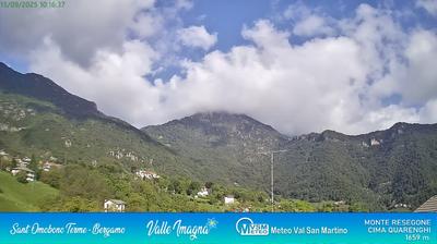 immagine della webcam nei dintorni di Monte Marenzo: webcam Valsecca
