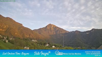 immagine della webcam nei dintorni di Zogno: webcam Valsecca
