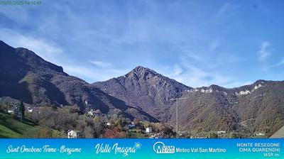 immagine della webcam nei dintorni di San Pellegrino Terme: webcam Valsecca