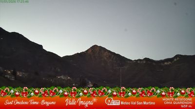 immagine della webcam nei dintorni di Almenno San Bartolomeo: webcam Valsecca