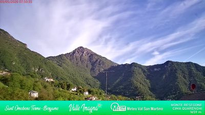 immagine della webcam nei dintorni di San Giovanni Bianco: webcam Valsecca
