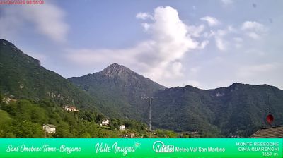 immagine della webcam nei dintorni di Almenno San Salvatore: webcam Valsecca