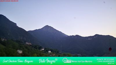 immagine della webcam nei dintorni di San Pellegrino Terme: webcam Valsecca