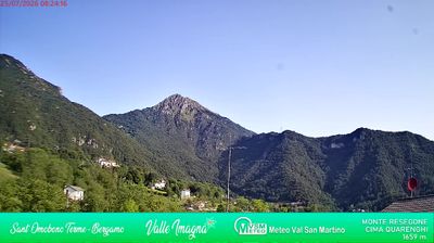 immagine della webcam nei dintorni di San Pellegrino Terme: webcam Valsecca