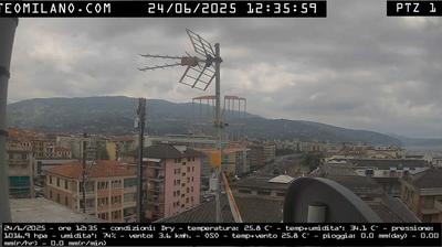 immagine della webcam nei dintorni di Portofino Vetta: webcam Lavagna