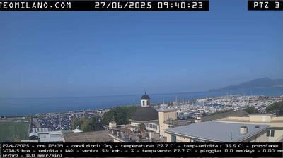 immagine della webcam nei dintorni di Portofino Vetta: webcam Lavagna