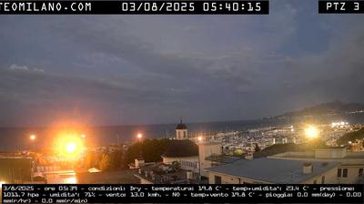 immagine della webcam nei dintorni di Casermette del  monte Penna: webcam Lavagna