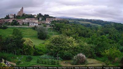immagine della webcam nei dintorni di San Raffaele Cimena: webcam Cerreto d'Asti