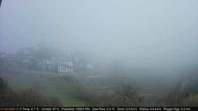 immagine della webcam nei dintorni di Rivalba: webcam Cerreto d'Asti