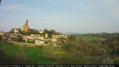 immagine della webcam nei dintorni di Asti: webcam Cerreto d'Asti