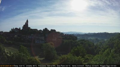 immagine della webcam nei dintorni di Buttigliera d'Asti: webcam Cerreto d'Asti