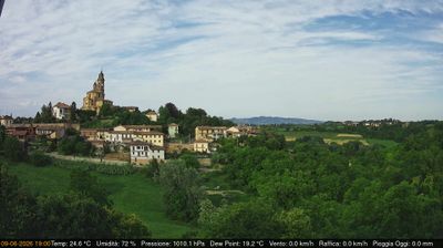 immagine della webcam nei dintorni di Asti: webcam Cerreto d'Asti
