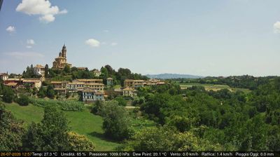immagine della webcam nei dintorni di Coniolo: webcam Cerreto d'Asti