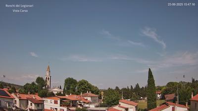 immagine della webcam nei dintorni di Trieste Ronchi dei Legionari: webcam Ronchi dei Legionari