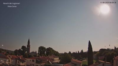 immagine della webcam nei dintorni di Trieste Ronchi dei Legionari: webcam Ronchi dei Legionari
