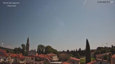 immagine della webcam nei dintorni di Panzano Bagni: webcam Ronchi dei Legionari