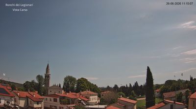 immagine della webcam nei dintorni di Cividale del Friuli: webcam Ronchi dei Legionari