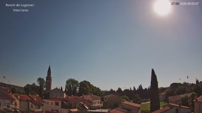 immagine della webcam nei dintorni di Trieste Ronchi dei Legionari: webcam Ronchi dei Legionari