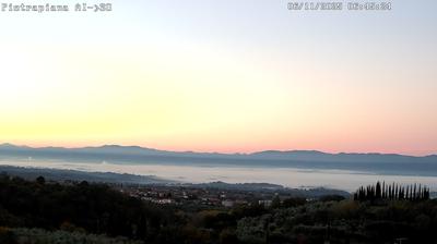 immagine della webcam nei dintorni di Pian di Sco': webcam Reggello