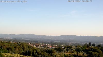 immagine della webcam nei dintorni di Greve in Chianti: webcam Reggello