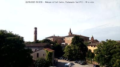 immagine della webcam nei dintorni di Bagnara di Romagna: webcam Villafranca di Forlì
