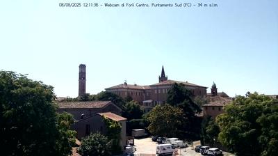 immagine della webcam nei dintorni di Castrocaro Terme e Terra del Sole: webcam Forlì