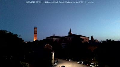 immagine della webcam nei dintorni di Castrocaro Terme e Terra del Sole: webcam Forlì