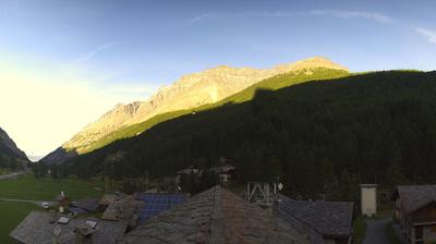 immagine della webcam nei dintorni di Punta Helbronner: webcam Rhemes-Notre-Dame