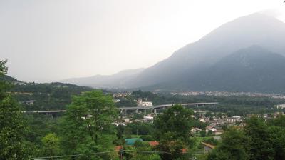 immagine della webcam nei dintorni di Lago Santa Croce (alto): webcam Pieve d'Alpago