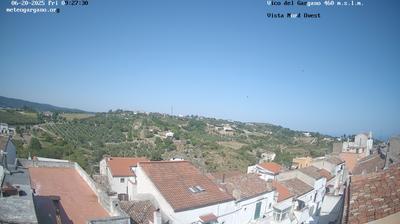 immagine della webcam nei dintorni di Capoiale: webcam Vico del Gargano