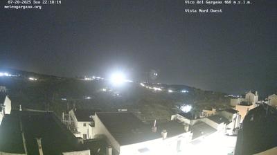 immagine della webcam nei dintorni di San Giovanni Rotondo: webcam Vico del Gargano
