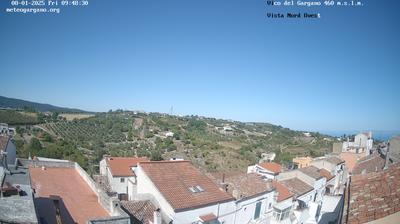 immagine della webcam nei dintorni di Cagnano Varano: webcam Vico del Gargano
